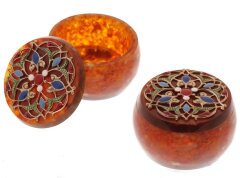 Шкатулка из янтаря «Восточная сказка»