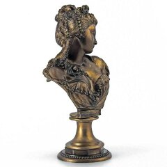 Бронзовый бюст «Весна» в подарок коллекционеру