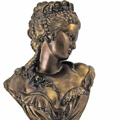 Бронзовый бюст «Весна» в подарок коллекционеру