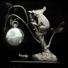 Серебряные часы «Лемур»