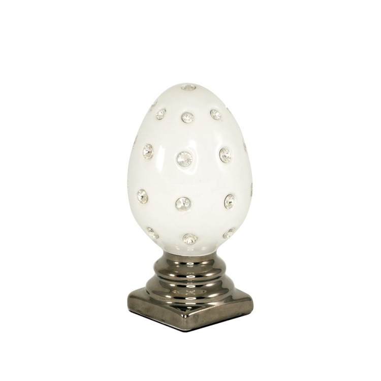 Сувенирное пасхальное яйцо «EMOZIONI» (платина)
