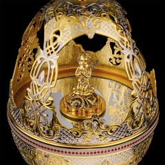 Пасхальный сувенир яйцо «Ангелочек» (иконы ангела) — эксклюзивные подарки к Пасхе
