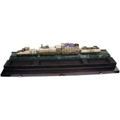 Бронзовая диорама «Бронепоезд — Истребитель фашизма»