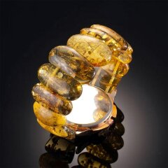 Женские наручные часы «Звезда» из балтийского янтаря