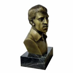 Бронзовый бюст «Высоцкий» в подарок музыканту