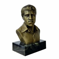 Бронзовый бюст «Высоцкий» в подарок музыканту