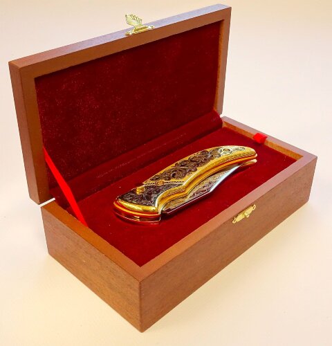 Нож складной Орнамент 3