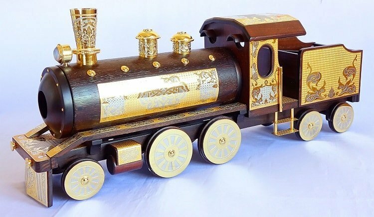 Подставка под бутылку «Паровоз»