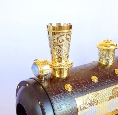 Подставка под бутылку «Паровоз»