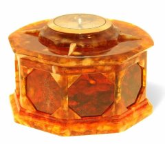 Шкатулка из янтаря «Время»