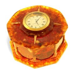 Шкатулка из янтаря «Время»