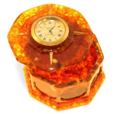 Шкатулка из янтаря «Время»
