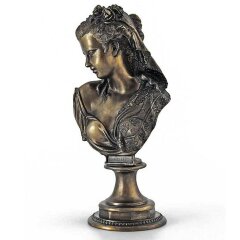 Бронзовый бюст «Лето» в подарок коллекционеру