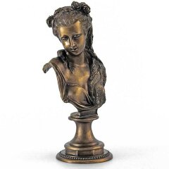 Бронзовый бюст «Лето» в подарок коллекционеру