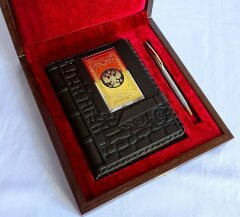 Набор «Ежедневник, ручка» 2