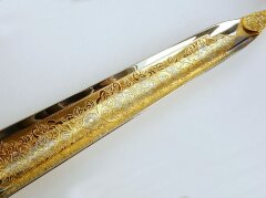 Позолоченная ложка для обуви «Орел»