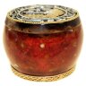 Янтарная шкатулка «Дракон и Феникс» с художественным декором