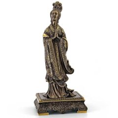 Бронзовая статуэтка женщины «Гейша» в подарок мужчине