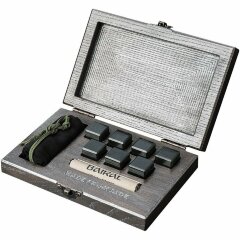 Нефритовые камни «Байкал» для виски (7 шт)