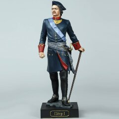 Сувенирная статуэтка «Пётр I» из искусственного камня