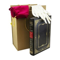 Подарочная книга «Повелители экономики и финансов» (С.Витте и П. Столыпин) в кожаном переплёте