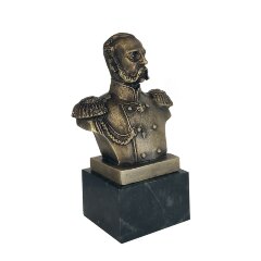 Бронзовый бюст императора «Александр Второй» в подарок историку