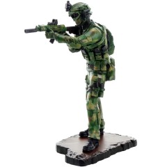 Скульптурная фигура «Солдат ССО с автоматом» в подарок на 23 февраля мужчине