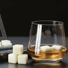 Нефритовые камни «Байкал» для виски (7 шт. белый)