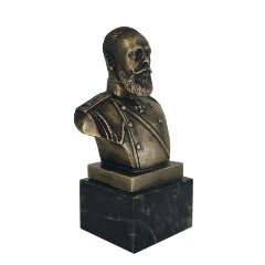 Бронзовый бюст императора «Александр Третий» в подарок историку