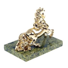 Бронзовая статуэтка «Лошадка» для новогоднего интерьера 2026 года