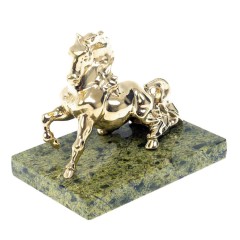 Бронзовая статуэтка «Лошадка» для новогоднего интерьера 2026 года