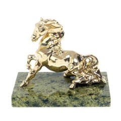 Бронзовая статуэтка «Лошадка» для новогоднего интерьера 2026 года