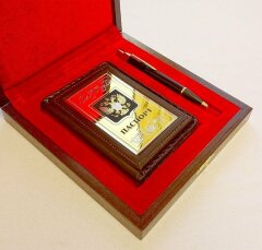 Набор «Обложка для паспорта, ручка»