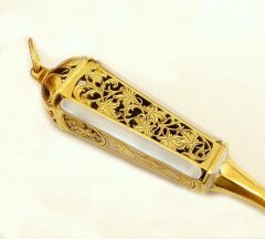 Позолоченная ложка для обуви «Гербовая»