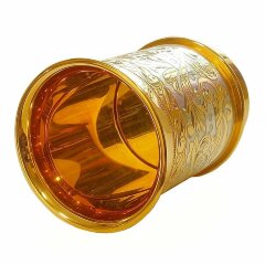 Позолоченный набор для водки «Трио»