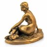 Сувенирная фигурка девушки «Весна» из бронзы для интерьера дома