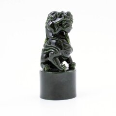 Подарочная оснастка для печати «Дракон» из зелёного нефрита