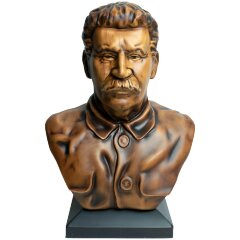 Резной бюст советского вождя социализма «Сталин» из массива