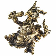 Бронзовая фигурка «Дракон» в подарок к новому 2024 году