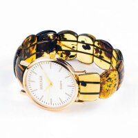 Женские наручные часы «Классик» из балтийского янтаря