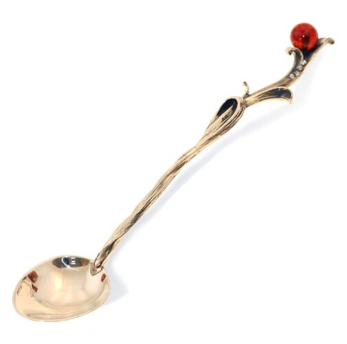 Серебряная ложечка «Бусинка»