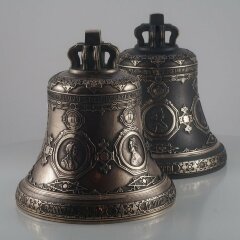 Сувенирный колокол из бронзы «Исаакиевский Собор» (музей, памятник) — памятный подарок из СПб