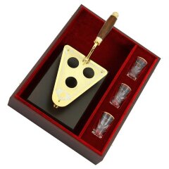 Сувенир позолоченный «Мастерок»