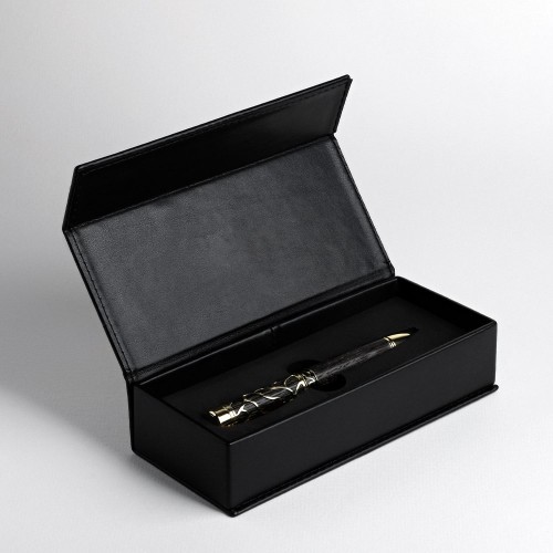 Премиальная ручка роллер «STATUS» из морёного дуба в подарок руководителю