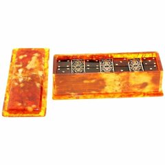 Подарочное домино «Классика» из янтаря