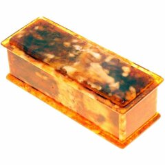 Подарочное домино «Классика» из янтаря