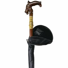 Дизайнерская трость резная «Медведь» со скрытым клинком