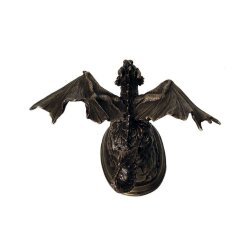 Бронзовая статуэтка «Дракон взлетает» в подарок коллекционеру