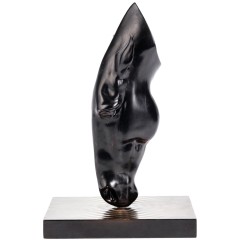 Новогодний сувенир «Пьющая лошадка» для интерьера — символ 2026 года лошади