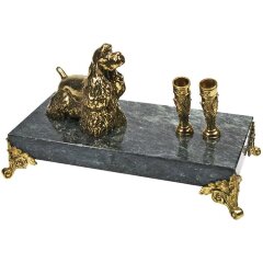 Настольный сувенир «Спаниель»